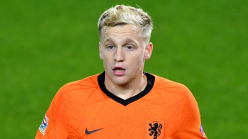 Man Utd midfielder Van de Beek ruled out of Netherlands