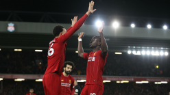 Liverpool 3-2 West Ham: Mane completes comeback as Reds match Man City record