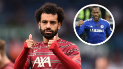 Liverpool star Salah closes in on Drogba