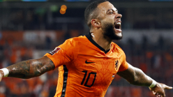Memphis scores first Netherlands hat-trick to level Cruyff in all-time scoring chart