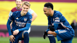 Aubameyang & Odegaard will return to Arsenal training 