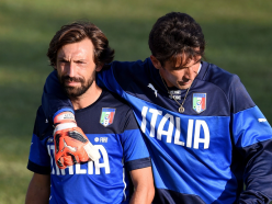 Video: Pirlo sympathises with Buffon red card